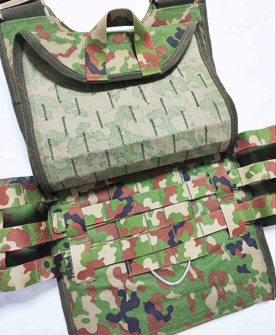 陸自迷彩 18式 防弾ベスト プレートキャリア ソフトアーマー セット IR対応