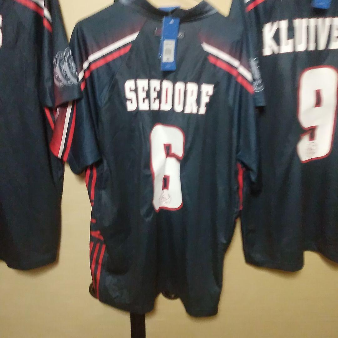 【新品タグ付】アヤックス黒のクライファート！セードルフ！ダービッツユニホーム