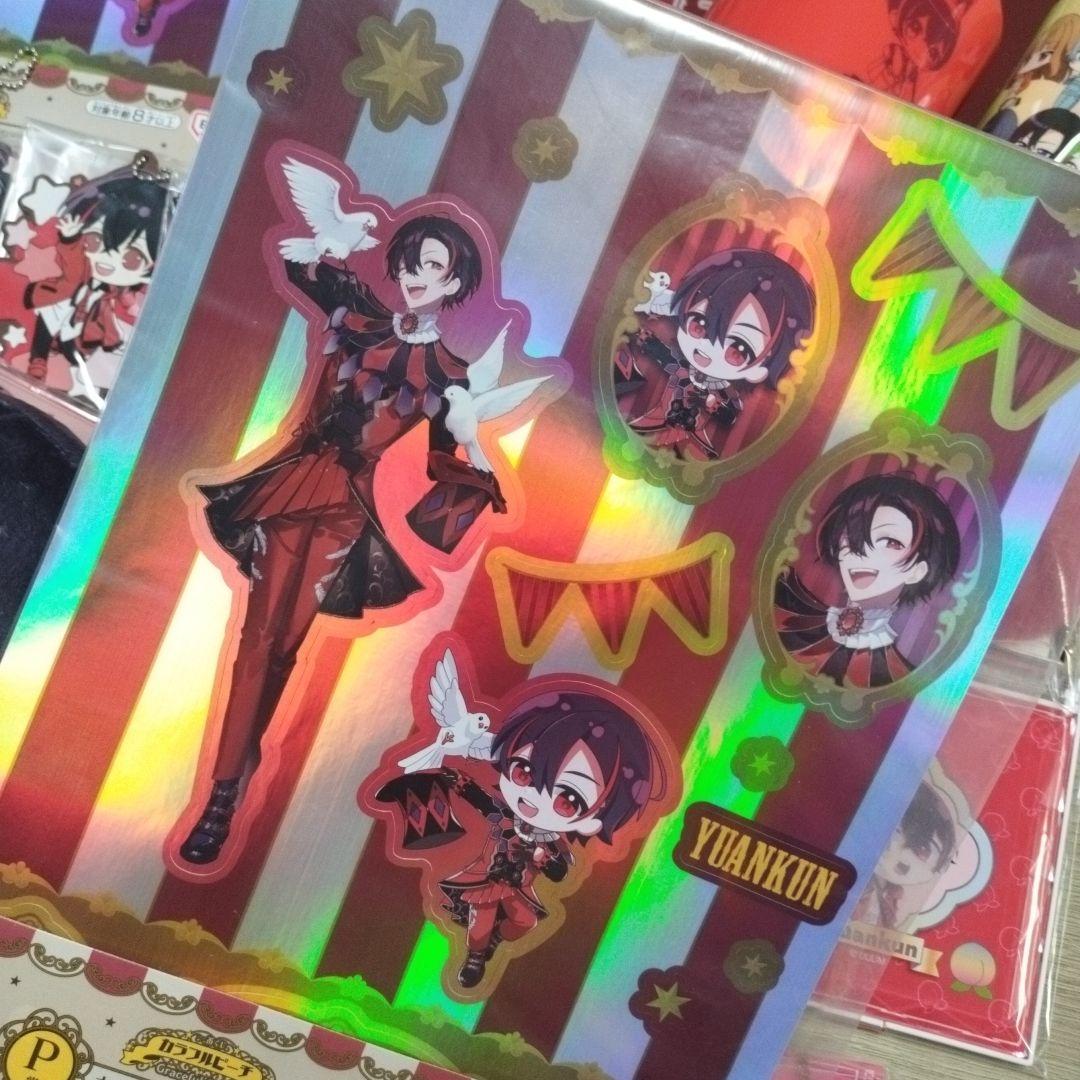 カラフルピーチ　ゆあんくん　まとめ売り　一番くじ　アクキー　鏡　タオル　サマラン