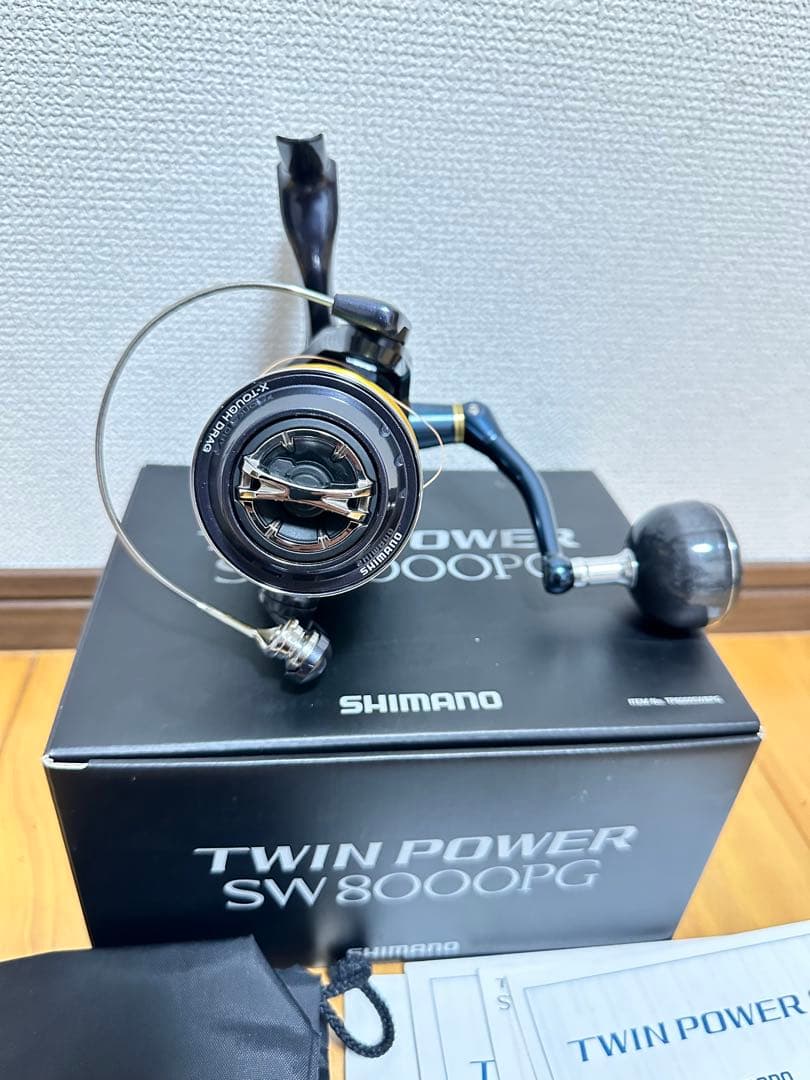 ツインパワー TWIN POWER SW 8000PG新品ラインおまけ付き
