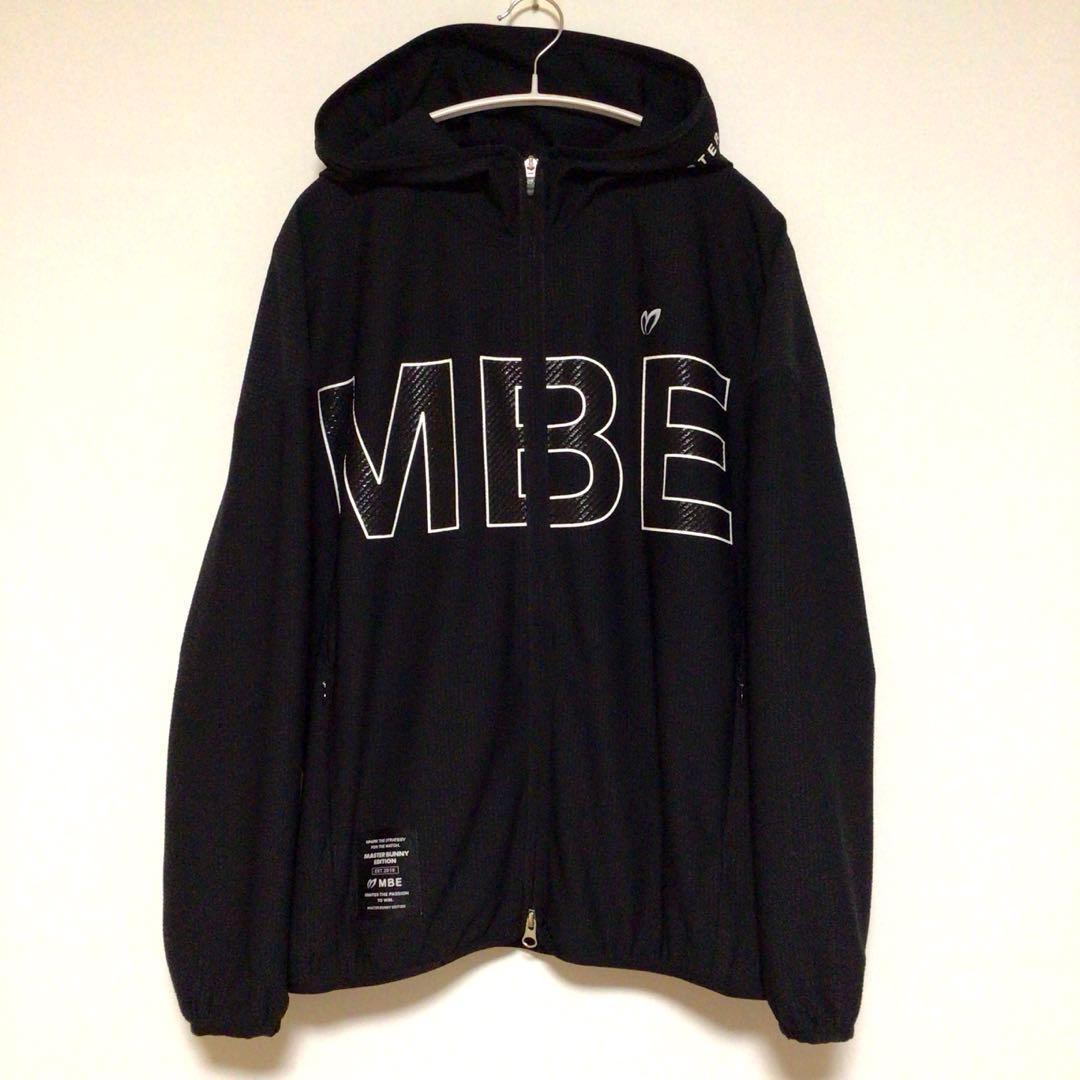 ほぼ未使用 マスターバニーエディション デカロゴ ジップアップジャケット 黒 2