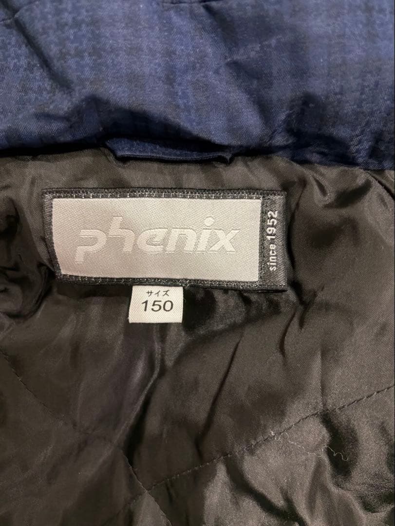 Phenix 子ども用スキーウェア ネイビー/レッド　サイズ150