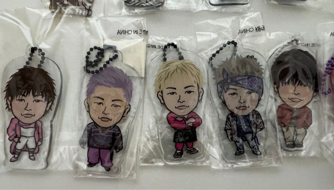 山本彰吾 クリアチャーム セット 背景あり THERAMPAGE やましょー