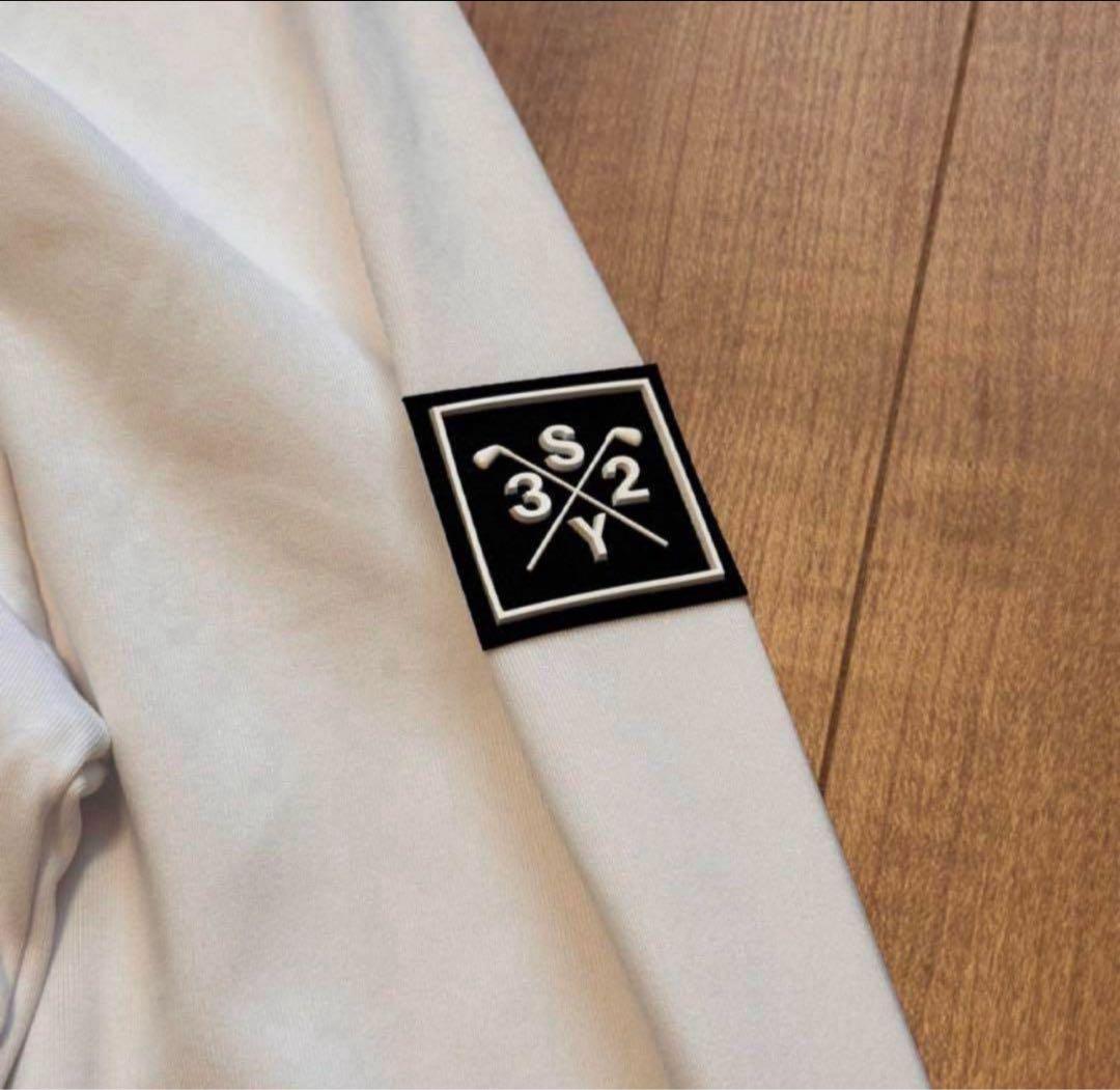 sy32 長袖　モックネック　インナー素材　ゴルフウェア　春夏　シャツ　トップス