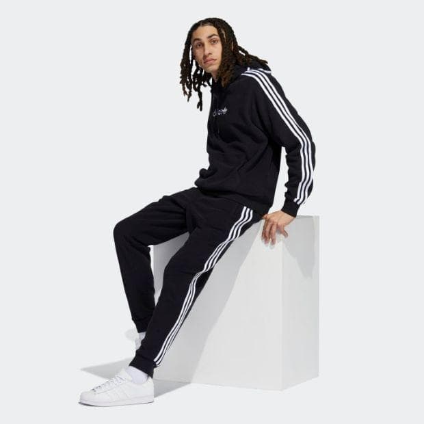 adidas アディダス パイル地 スウェットパーカー パンツ セットアップ