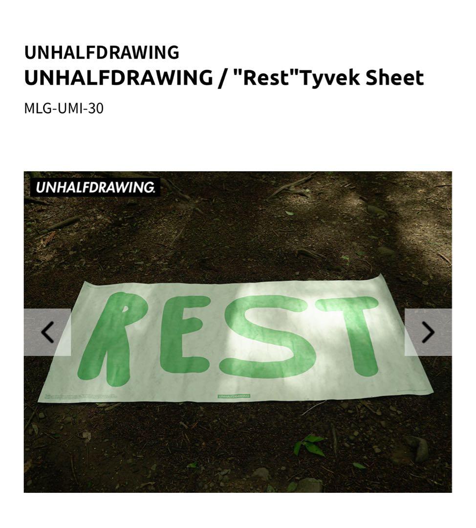 テント・タープ UNHALFDRAWING / \"Rest\"Tyvek Sheet