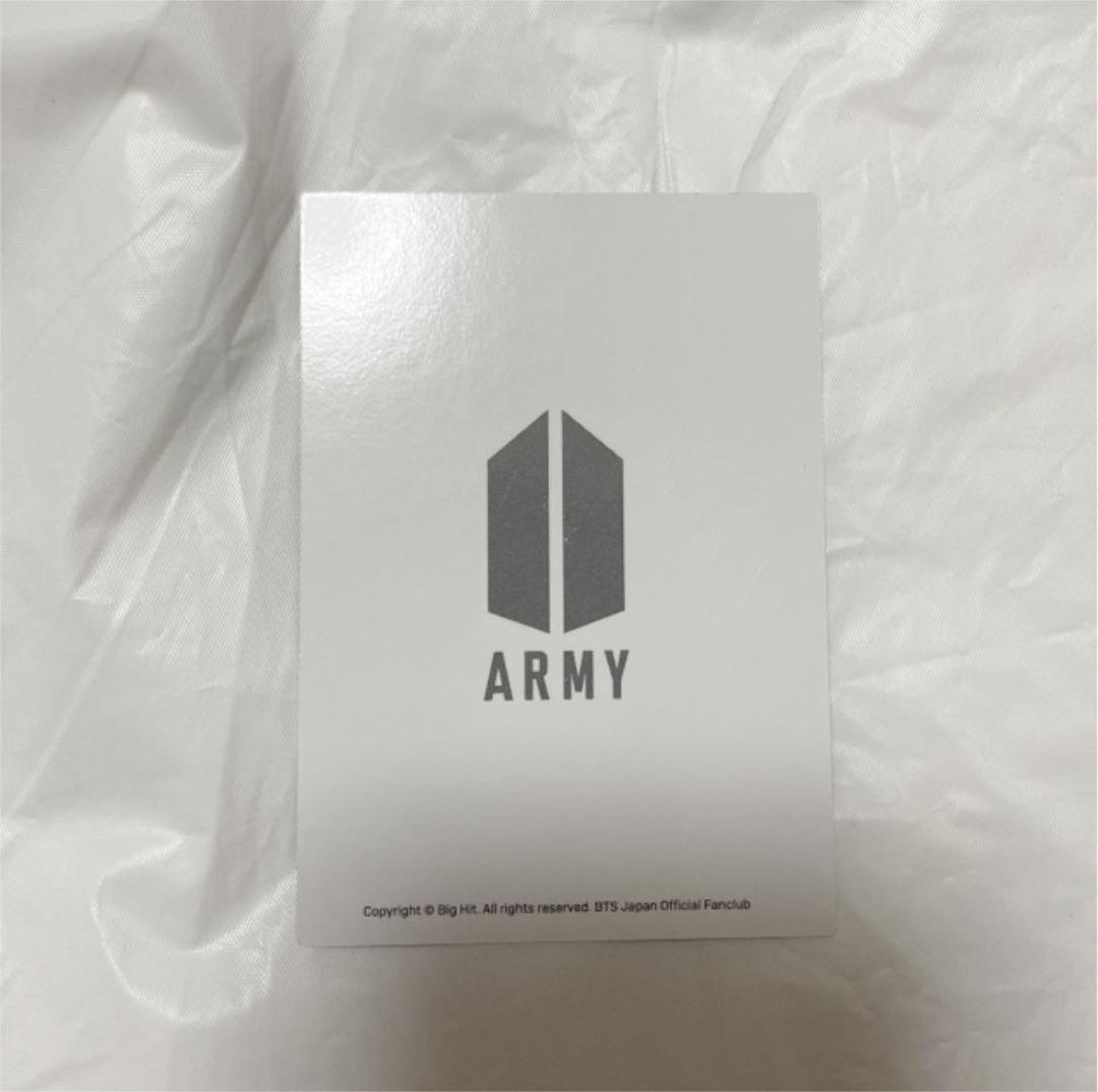 匿名配送可能  BTS FC継続特典トレカ テヒョン