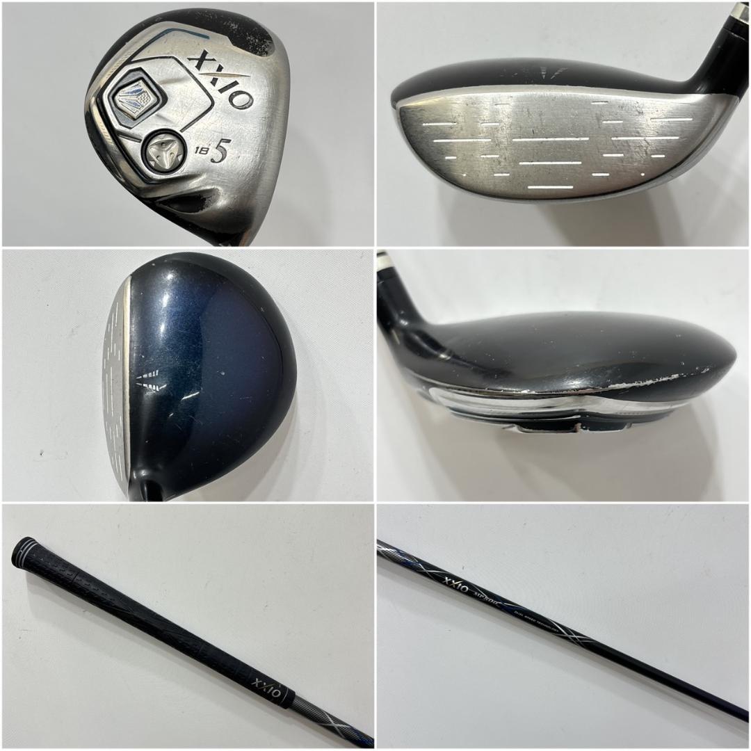 メンズ右利き初心者用　ゼクシオ　8代目　ゴルフクラブセット　W-2527