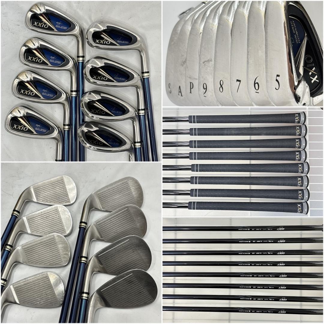 メンズ右利き初心者用　ゼクシオ　8代目　ゴルフクラブセット　W-2527