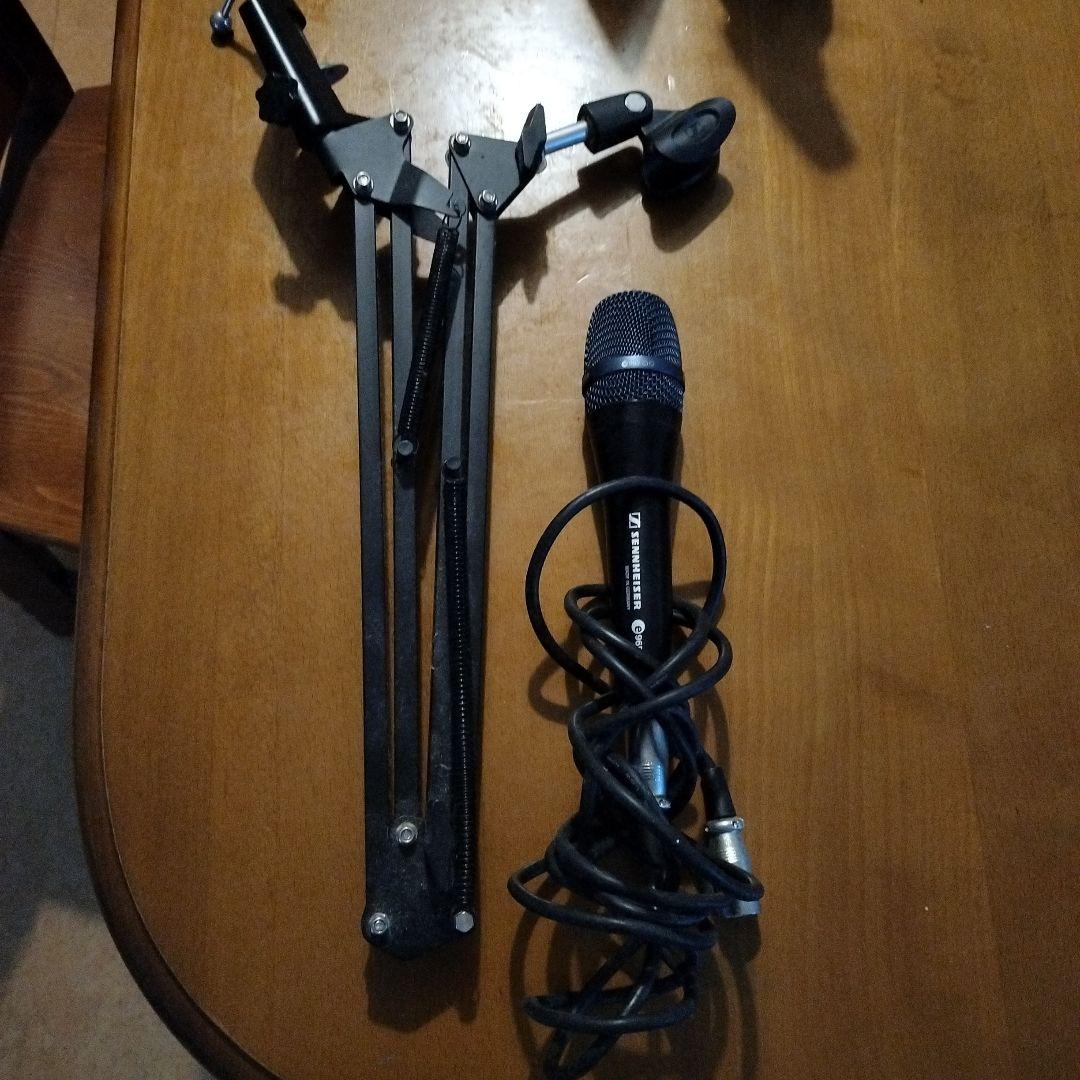 Sennheiser e965マイクとスタンドセット