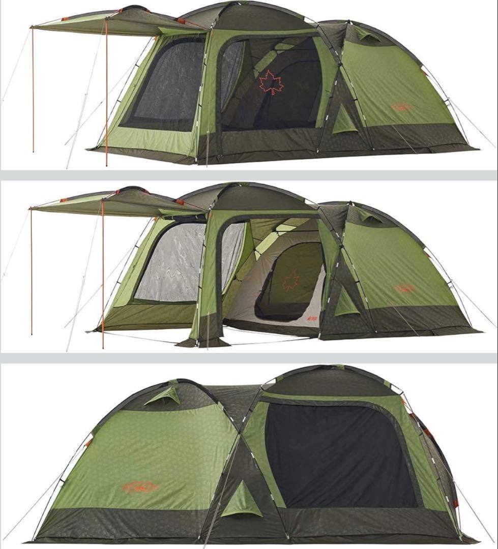 ロゴス(LOGOS) ２ルームテント (付属品多数あり)