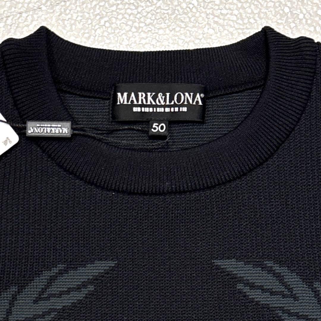 専用【新品未使用/タグ付/24AW /XL】マークアンドロナ　プルオーバー　黒