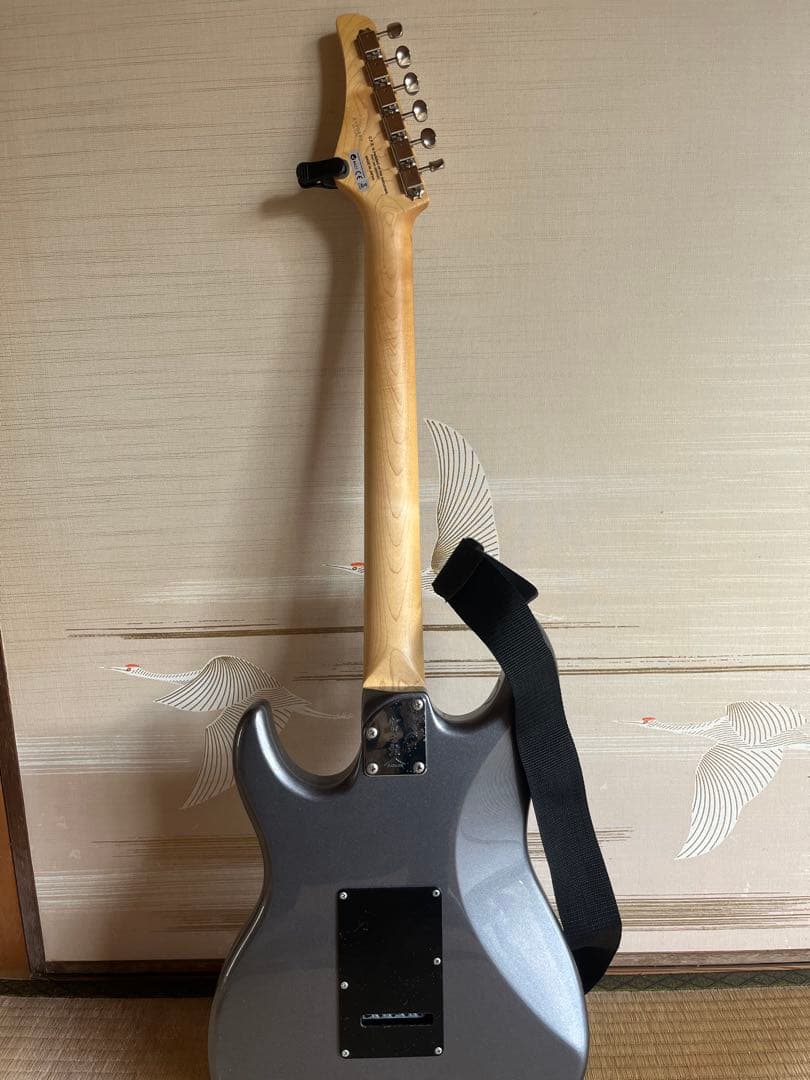 Fujigen グレー エレキギター ストラトキャスタータイプ