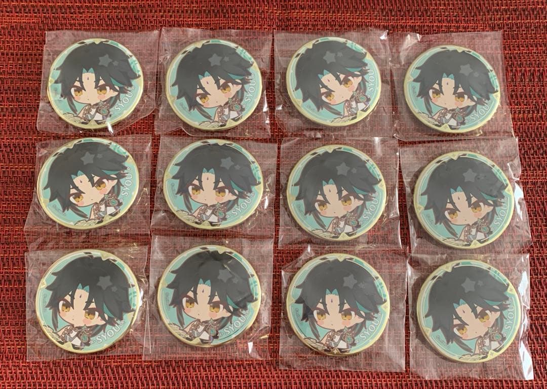 原神　スイパラ　魈　缶バッジ