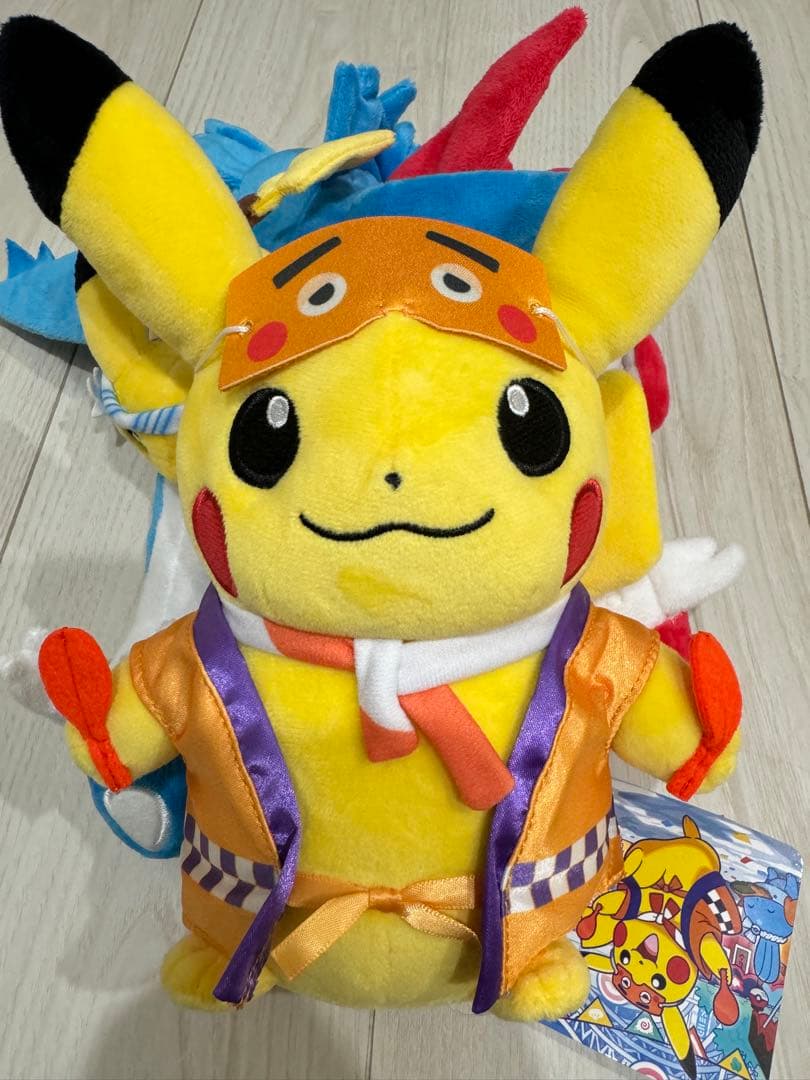 ポケモンセンター　福岡限定　ピカチュウ ぬいぐるみ　セット
