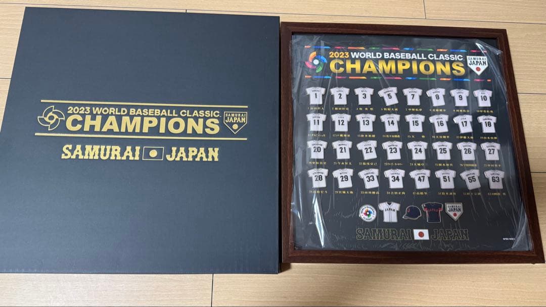 2023 WBC SAMURAI JAPAN 優勝記念ピンバッジセット