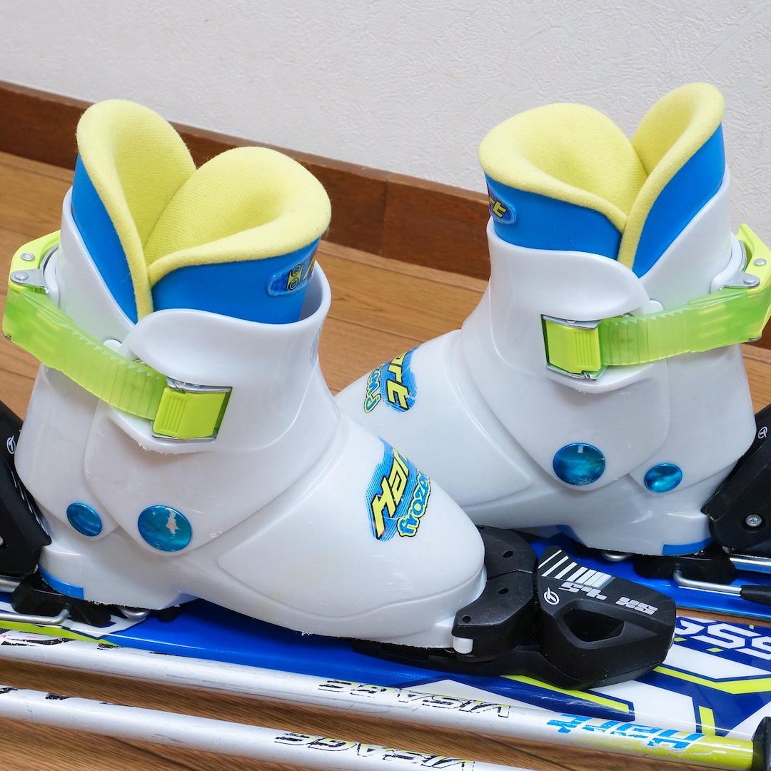 メンテ済 80cm 靴18cm CARVING スキーセット