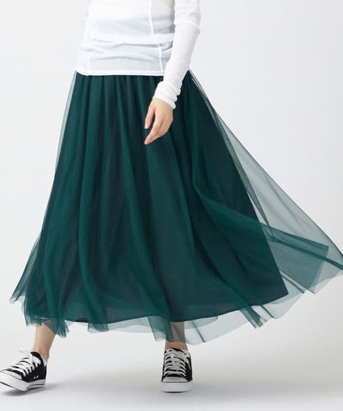 お値下げ　チャコット　チュールスカート　バレエ　社交ダンス　タウンユース