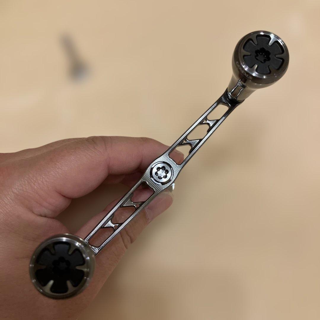 美品　シマノ用　ゴメクサス　ギャラクシー　ダブルハンドル　MTCW スタンド