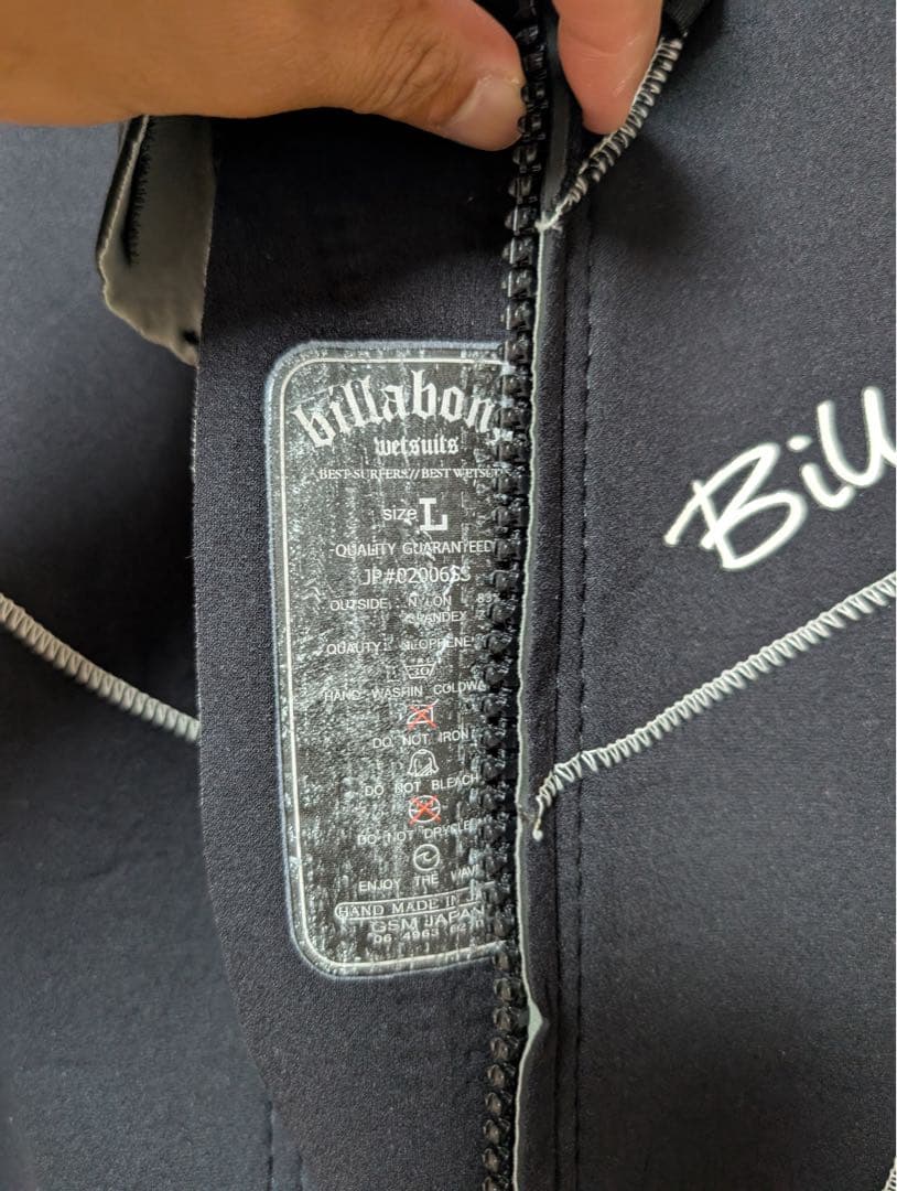 BILABONG(ビラボン)2mm ロングスプリング レディースLサイズ