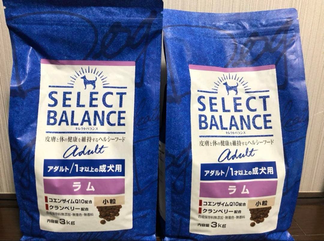 セレクトバランス　アダルト　ラム　3kg×2