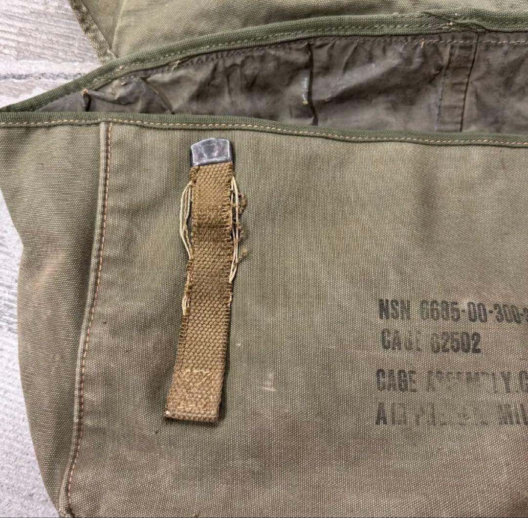40s USA 米軍 フィールド カーゴバック 当時物 ビンテージ 雰囲気◎
