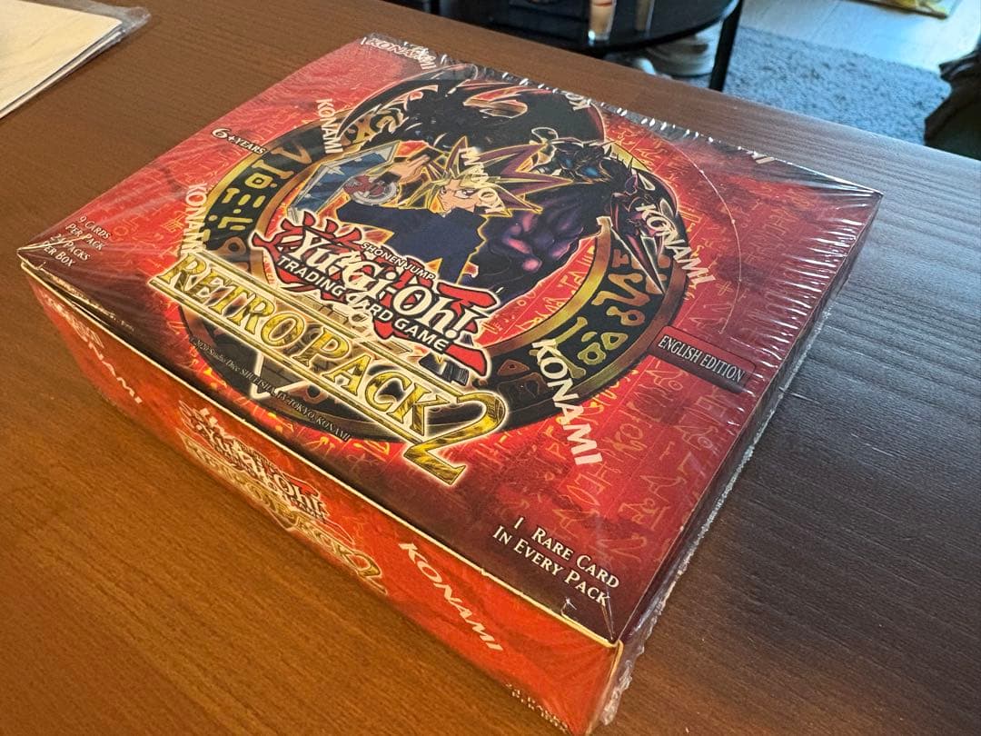 遊戯王　レトロパック2 ボックス　24パック入り　Retro Pack 2