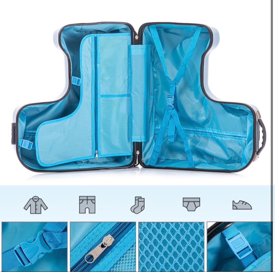 キッズ ライドオン スーツケース 乗れるスーツケース ベビー用トロリー