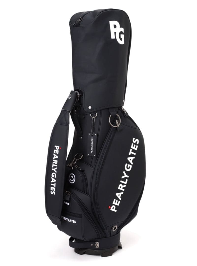 新品タグ付 PEARLY GATES マット合皮 キャディバッグ　パーリーゲイツ