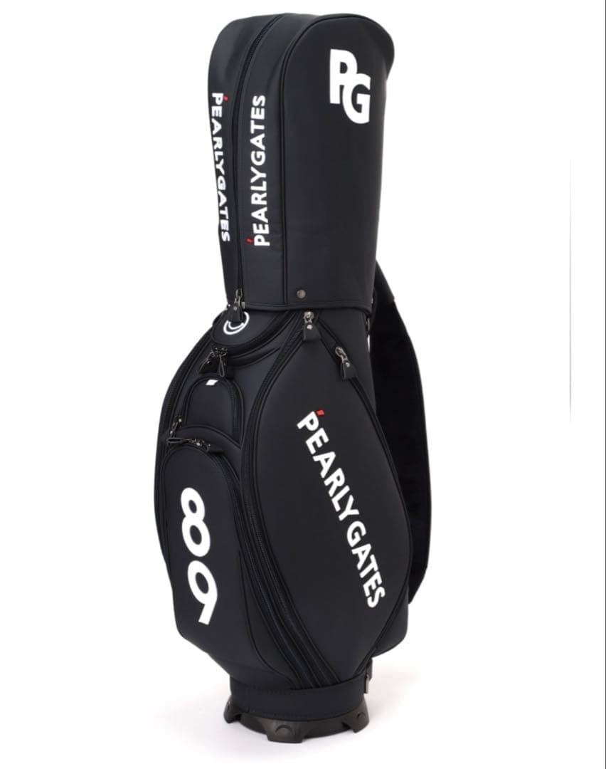 新品タグ付 PEARLY GATES マット合皮 キャディバッグ　パーリーゲイツ