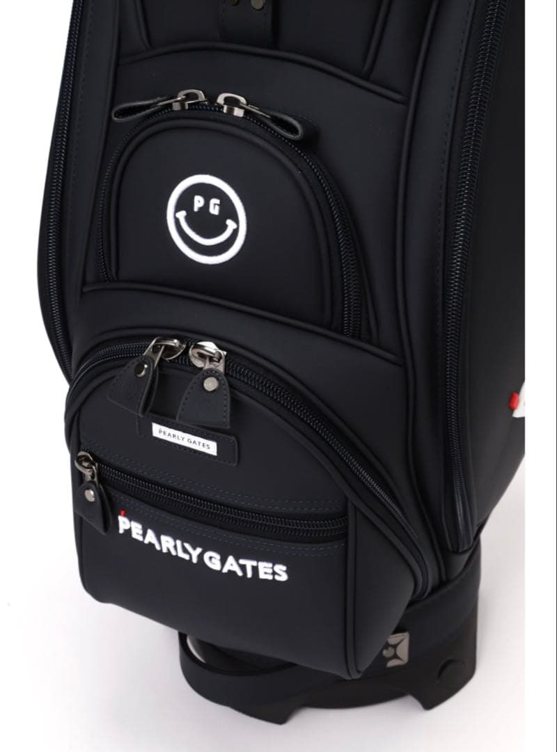 新品タグ付 PEARLY GATES マット合皮 キャディバッグ　パーリーゲイツ