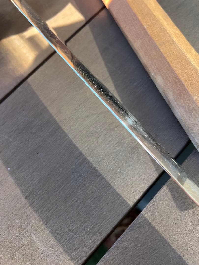 模造刀 白鞘 鍛造刃 曲線デザイン