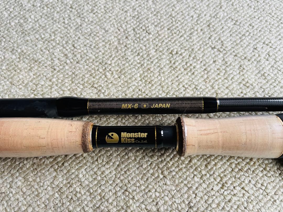 ディアモンスター　MX-6 別売りグリップ付き パックロッド