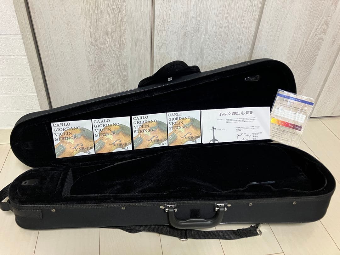 Carlo Giordano カルロジョルダーノ エレキバイオリンEV-202