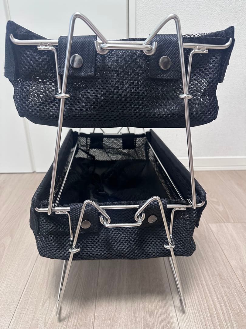 【2個セット】TOKYO CRAFTS バケットシェルフ　メッシュ