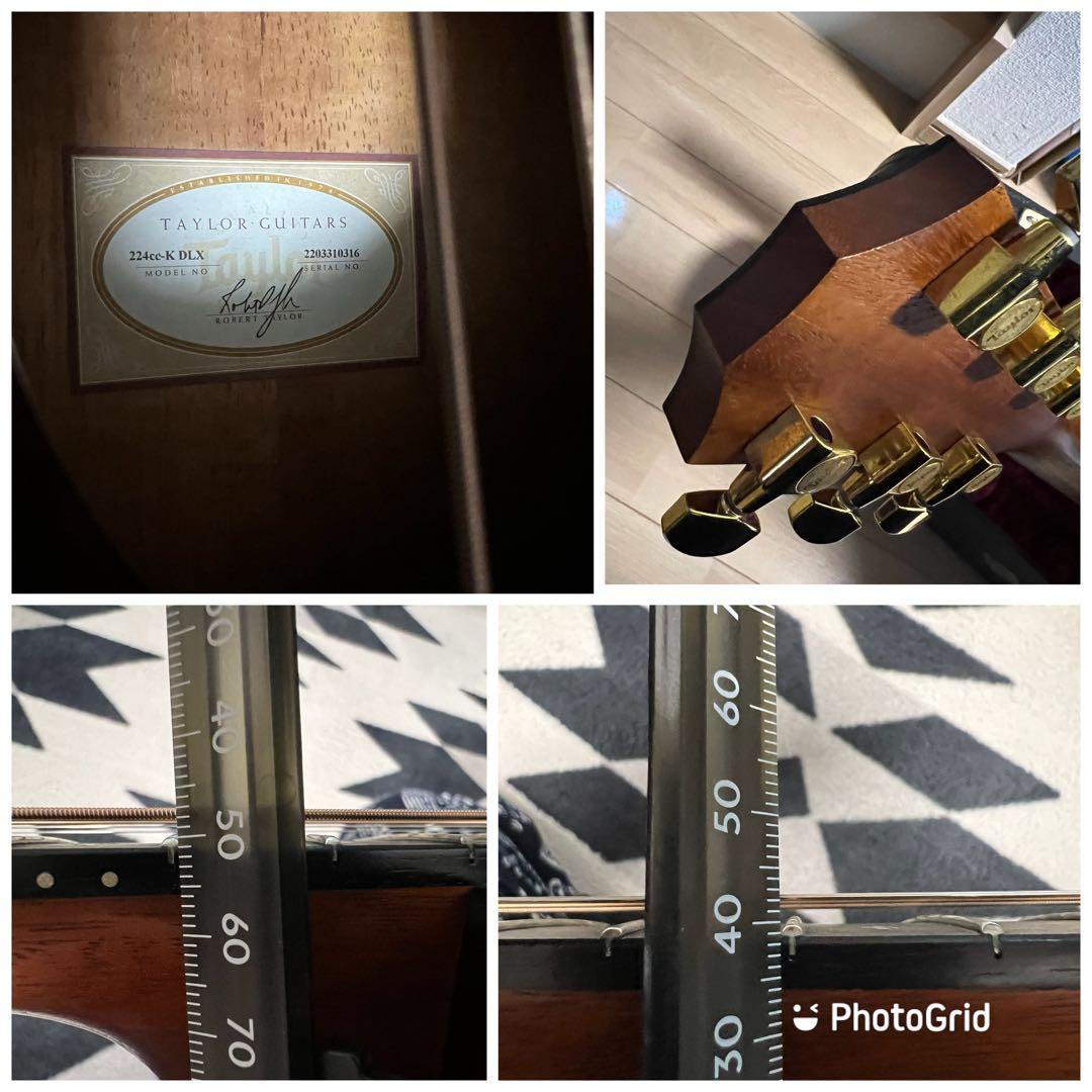 Taylor 224ce-K DLX ES2搭載 コア材 テイラー エレアコ