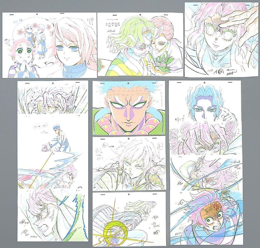 鬼滅の刃 特典 柱稽古 ufotable 複製原画 冨岡義勇 おはぎ