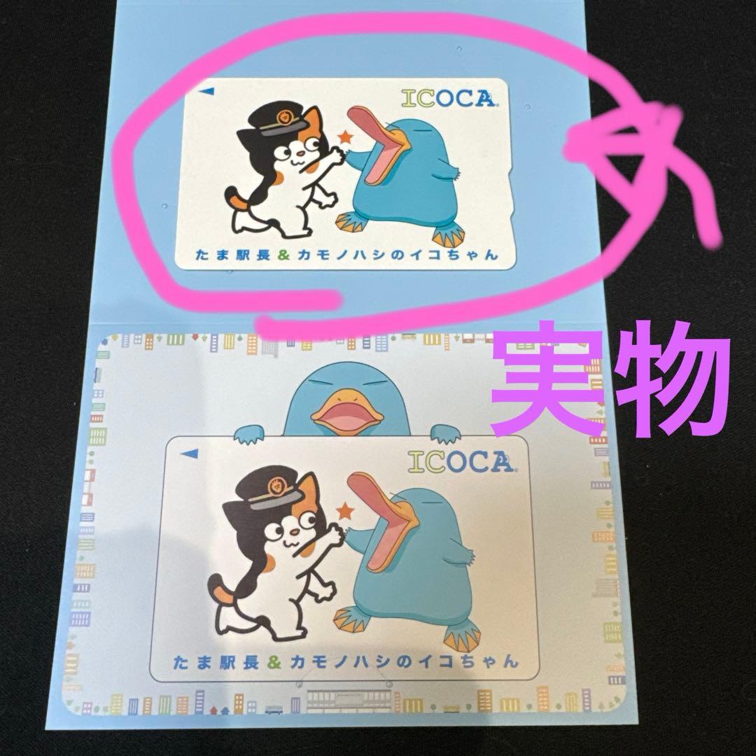 たま駅長&カモノハシのイコちゃんICOCA イコカ