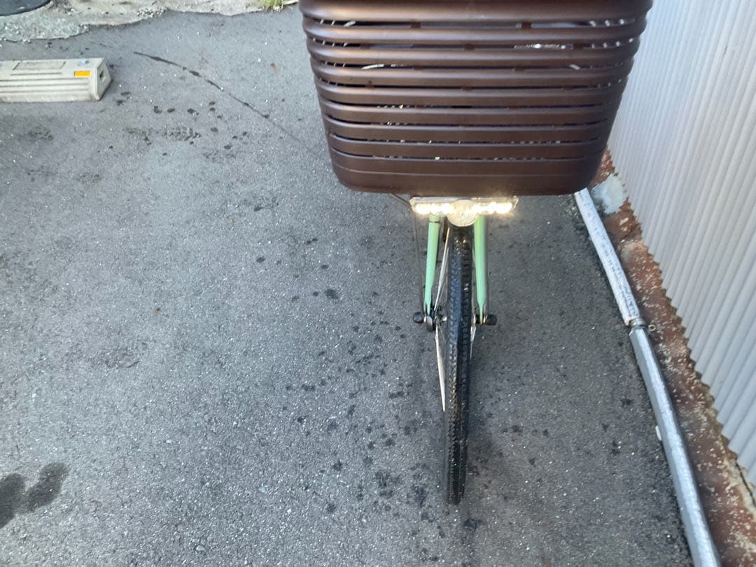 パナソニック最新機種電動アシスト自転車viviDX26インチグリーン系ボディー