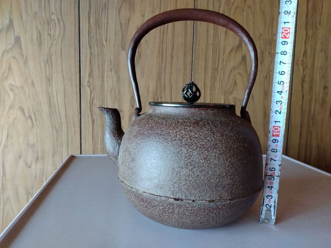 リ*ク様 茶道具鉄瓶　政光製 木箱付き（未使用品）