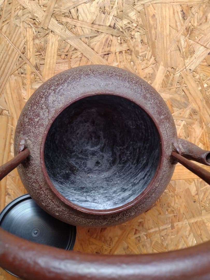 リ*ク様 茶道具鉄瓶　政光製 木箱付き（未使用品）