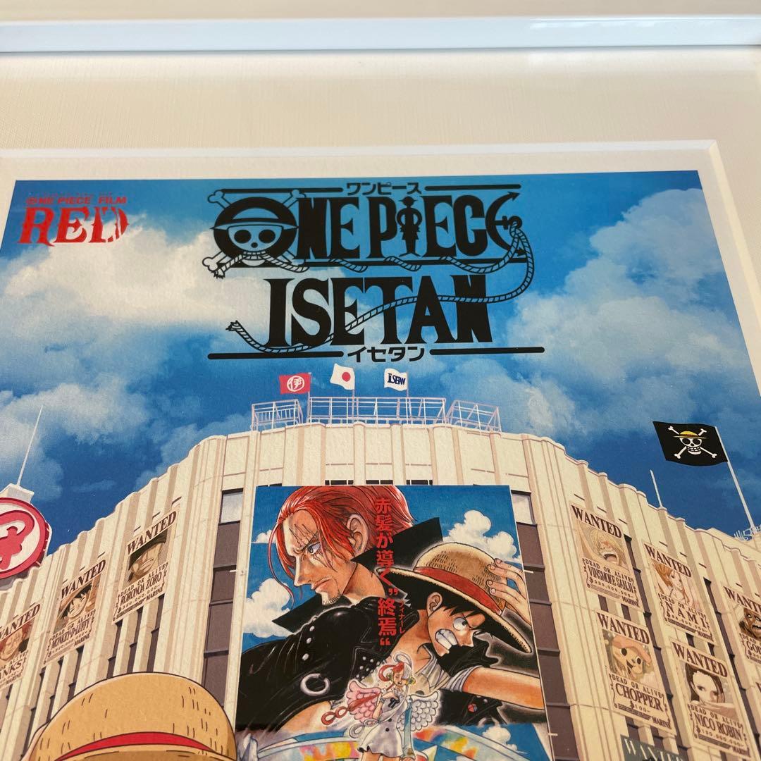 ワンピース　複製原画　伊勢丹コラボ　つかの間の休息　サニーくん　FILM RED