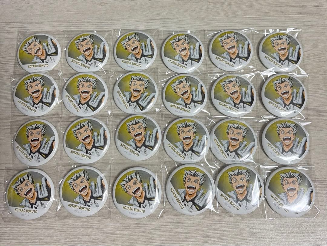 ハイキュー　横断幕　缶バッジ　木兎光太郎