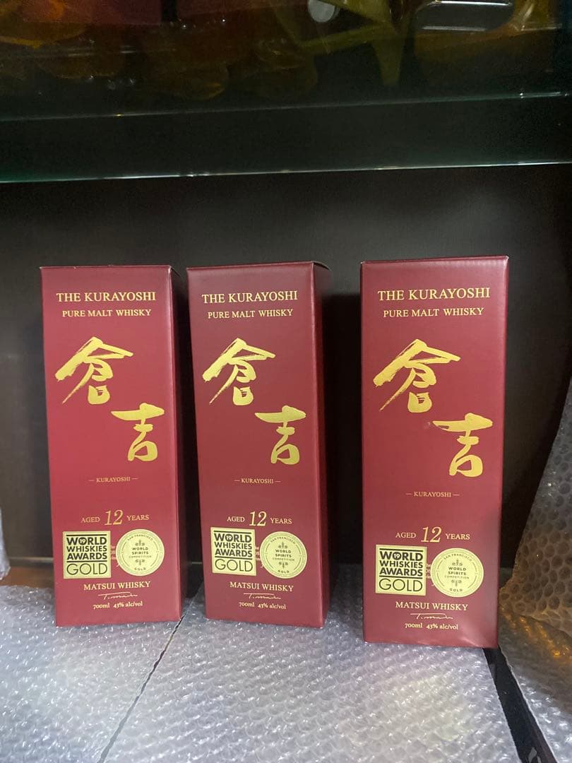 マツイピュアモルトウイスキー倉吉 12年43度 700ml
