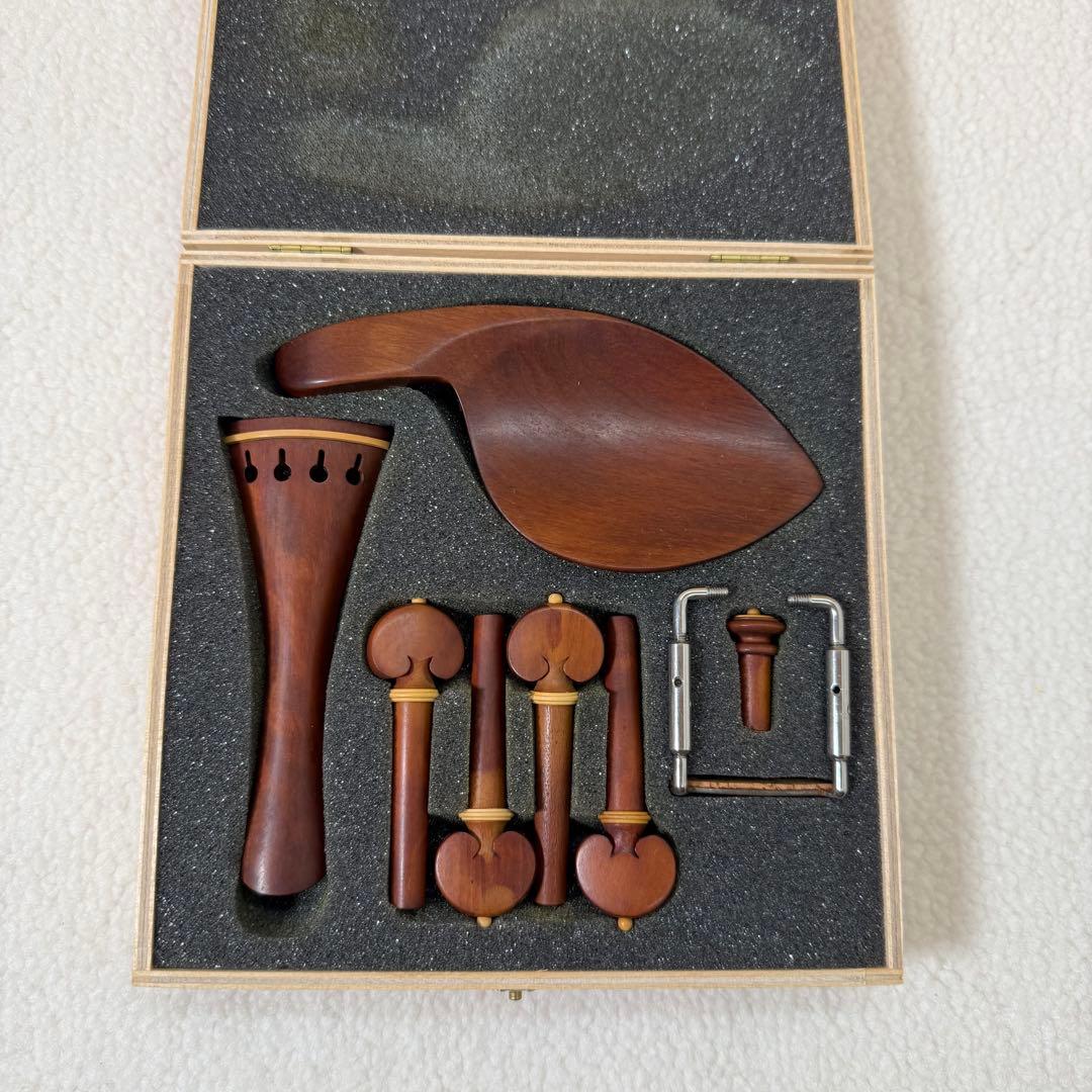 Guardelli バイオリン　テールピース 顎当て　ペグ　エンドピン