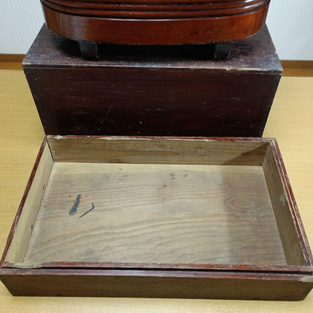 アンティーク　木製おひつ　木箱入り