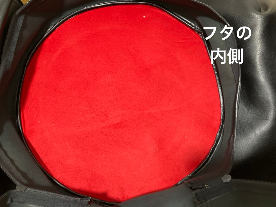 合皮 コンガケース 黒(コンガは含みません)