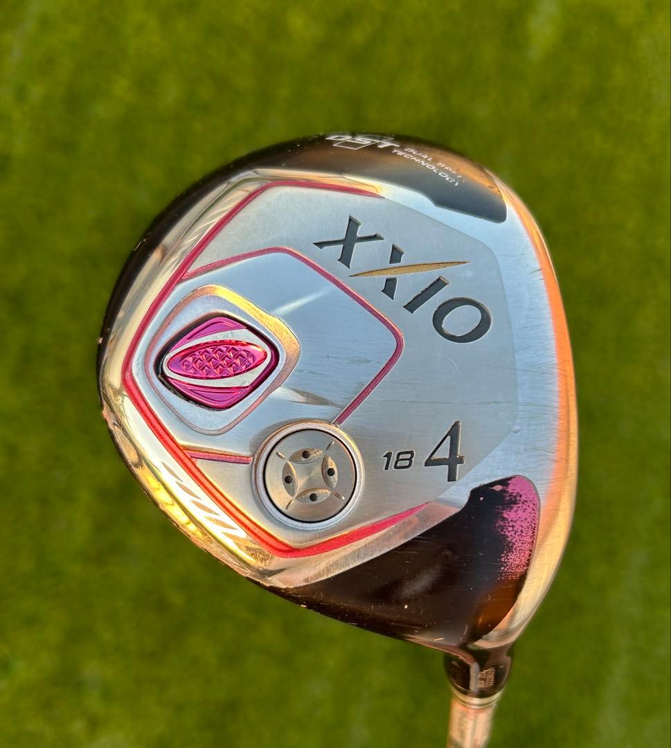 ゼクシオXXIO レディース4W ボルドー　おまけ付5アイアン