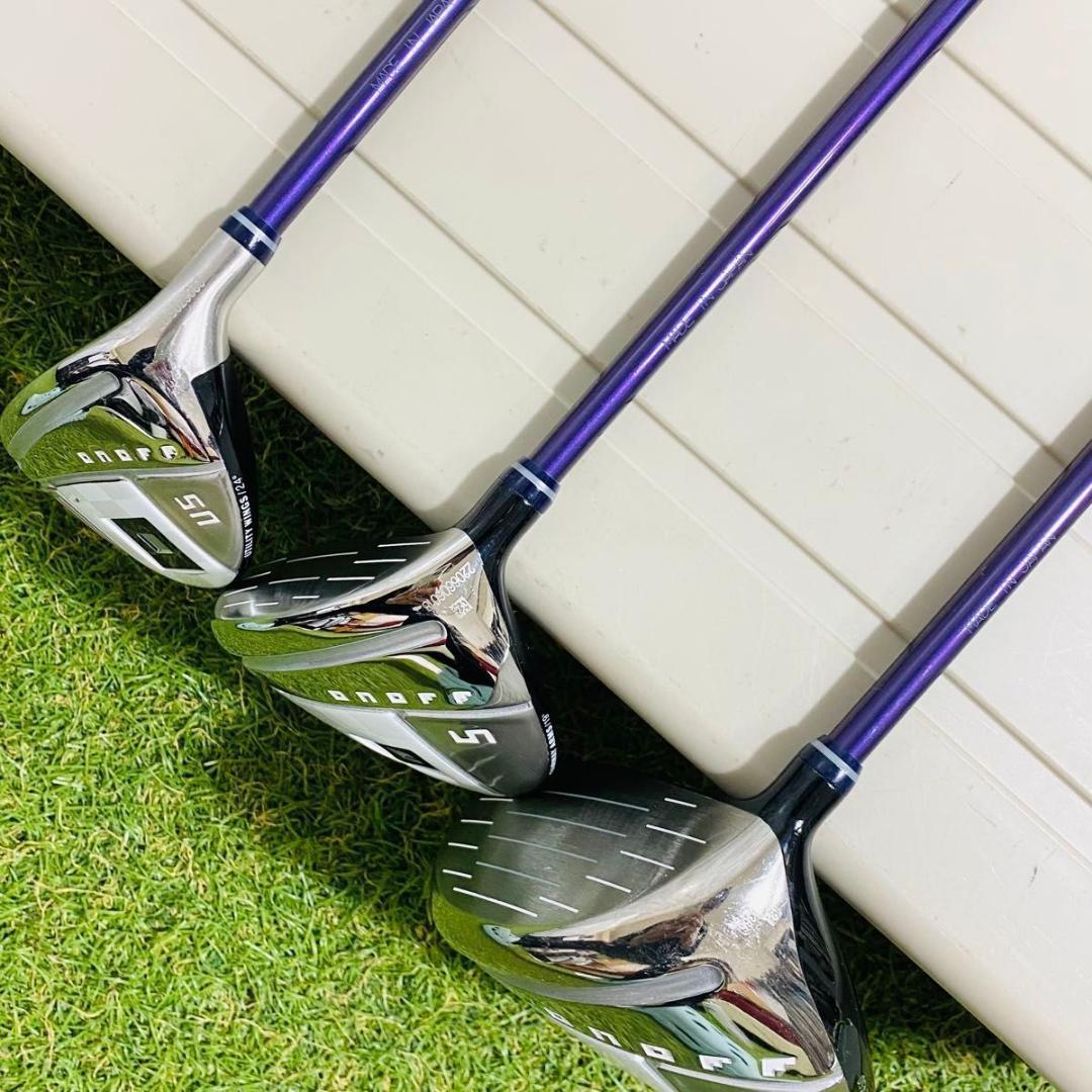 【極美品】オノフ 2023 1W 5W 5UT レディース ウッド3本セット L