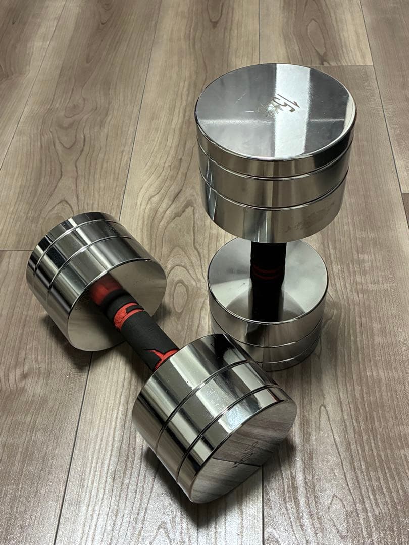 トレーニングベンチとダンベルセット3セット